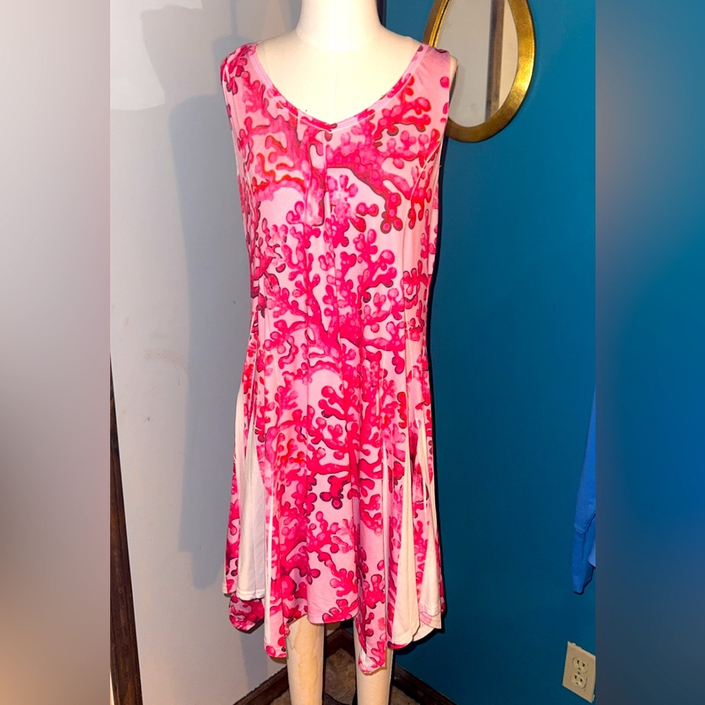 India Boutique summer dress one size beach dress ocean dress cruise dress